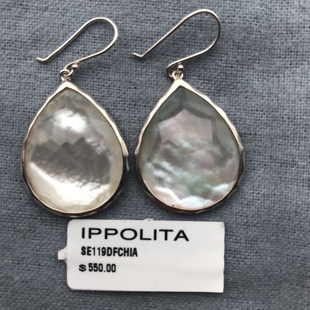 Ippolita sterling silver earrings- with tags